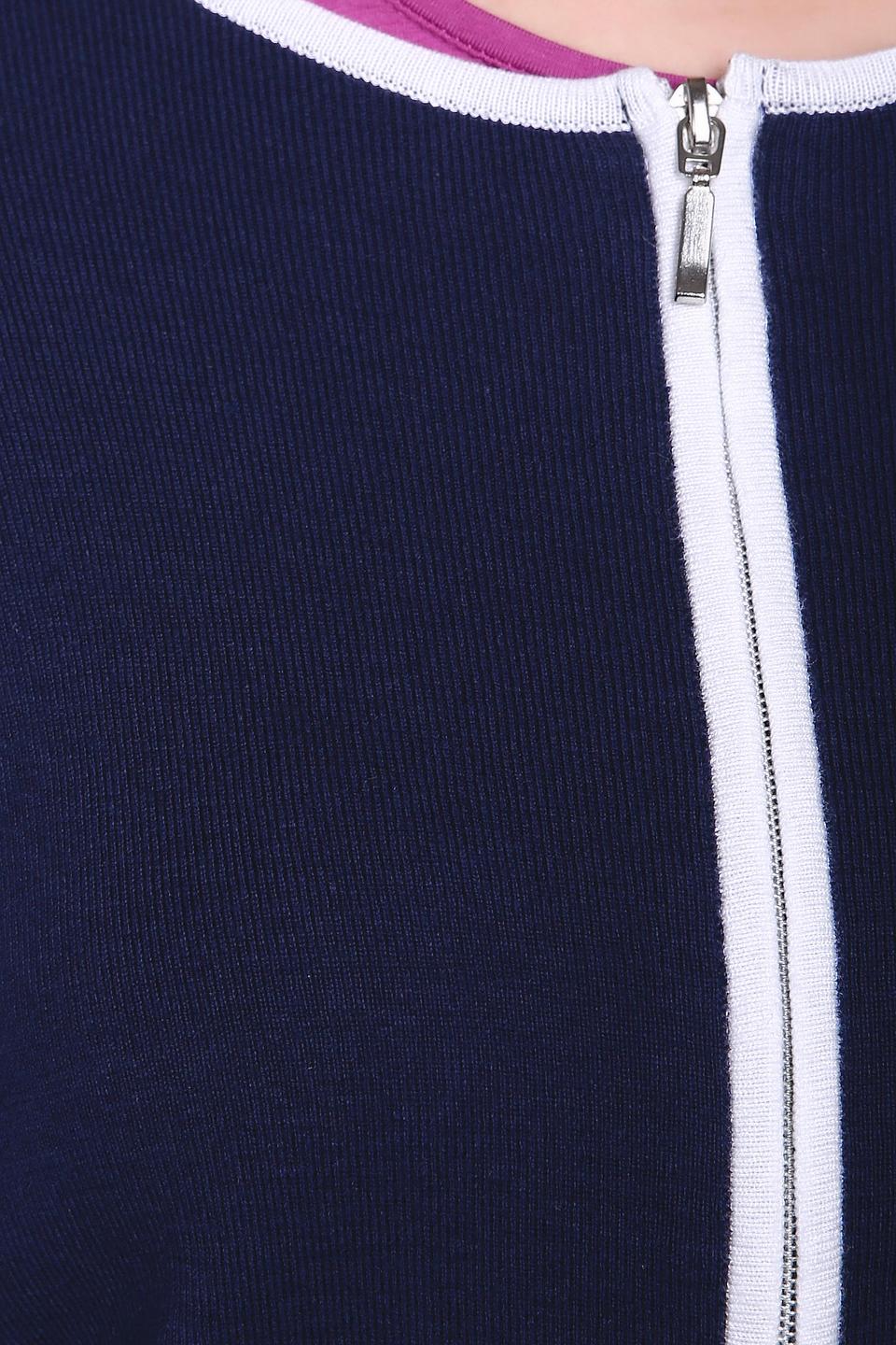 Жакет Gerry Weber с молнией синий