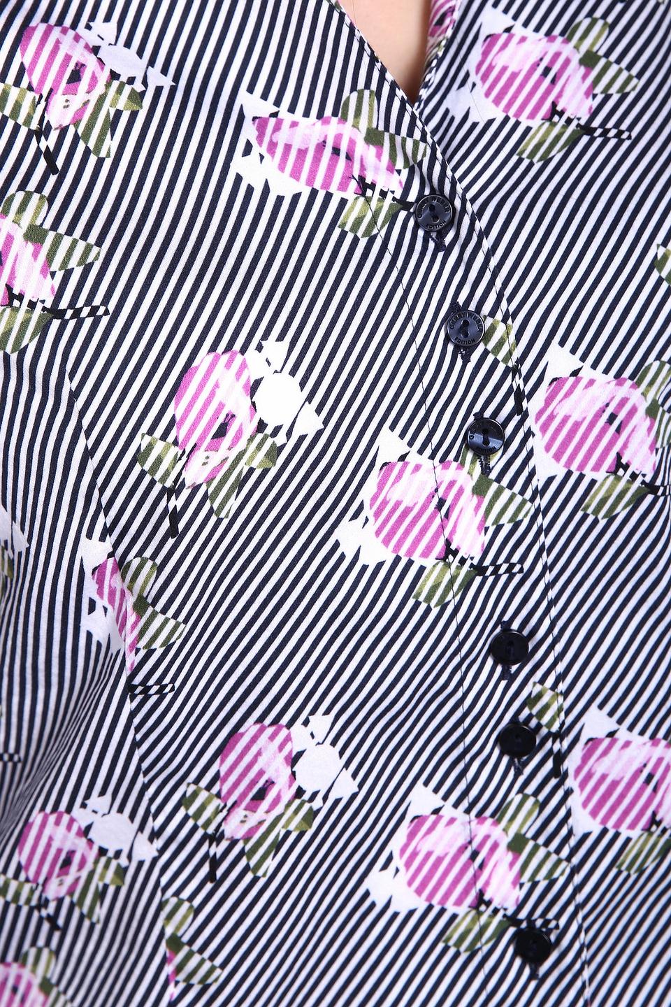 Блузка Gerry Weber в полоску с цветами