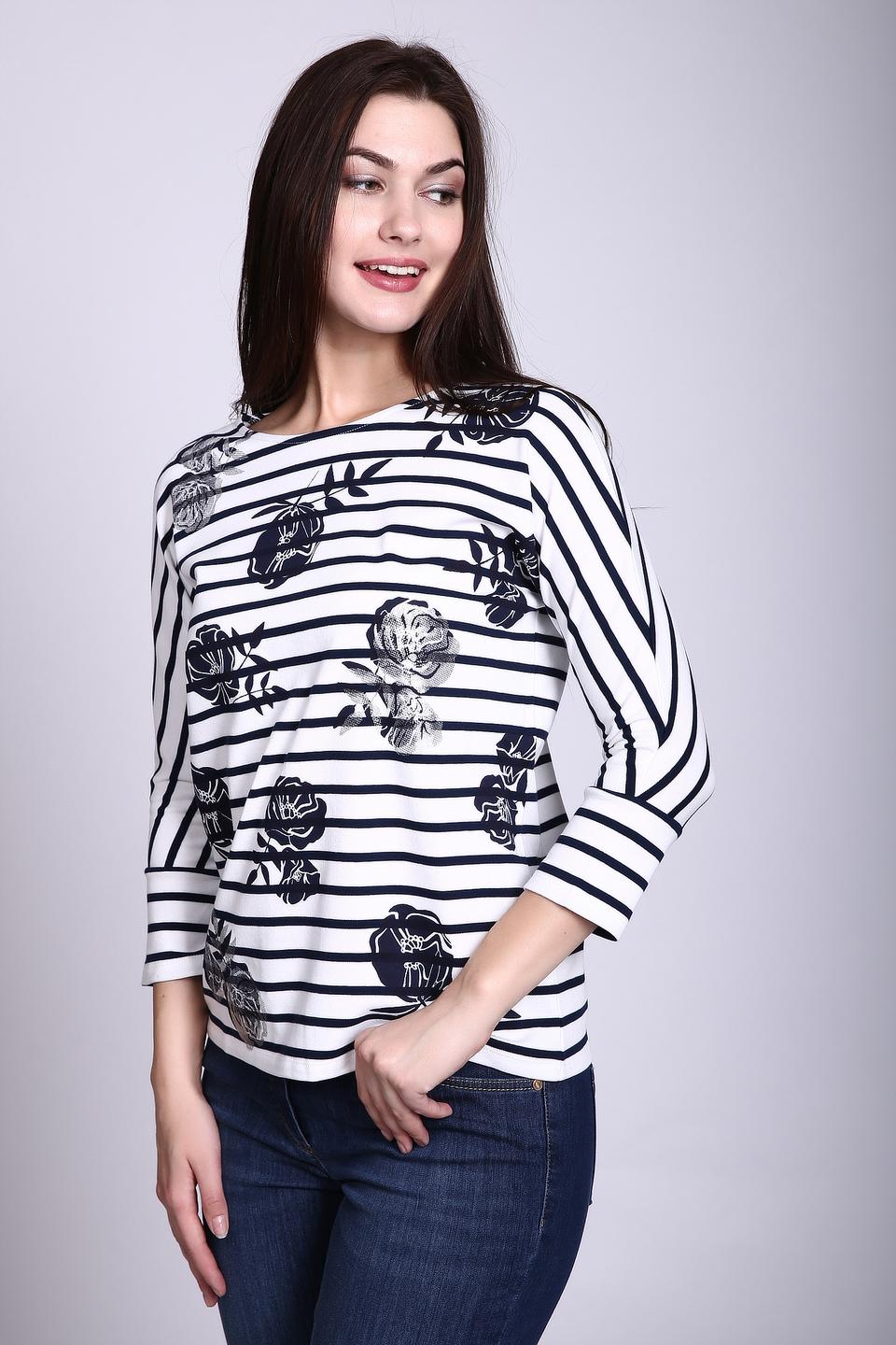 Лонгслив Gerry Weber в полоску с цветами