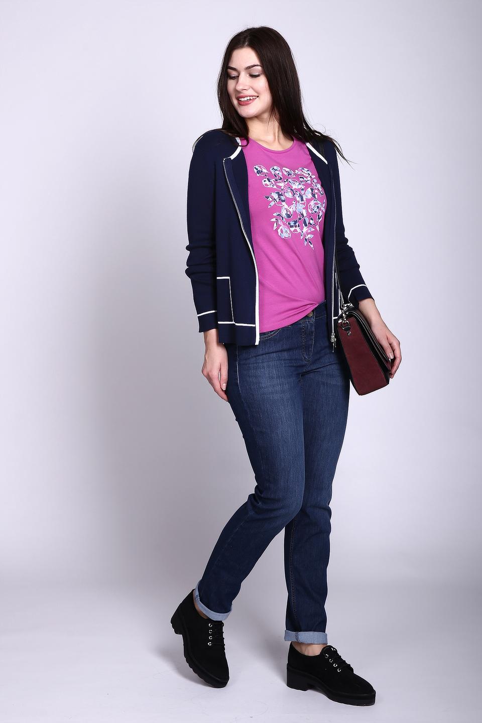 Джинсы Gerry Weber синие с потёртостями