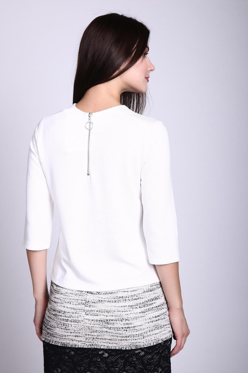 Блуза Taifun с рукавом 3/4 белая
