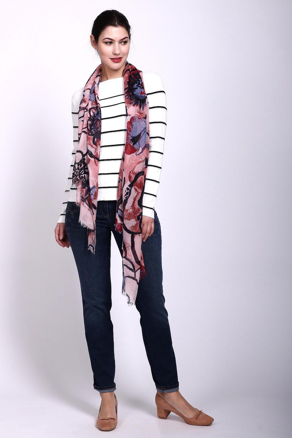 Шарф Gerry Weber с цветочным принтом