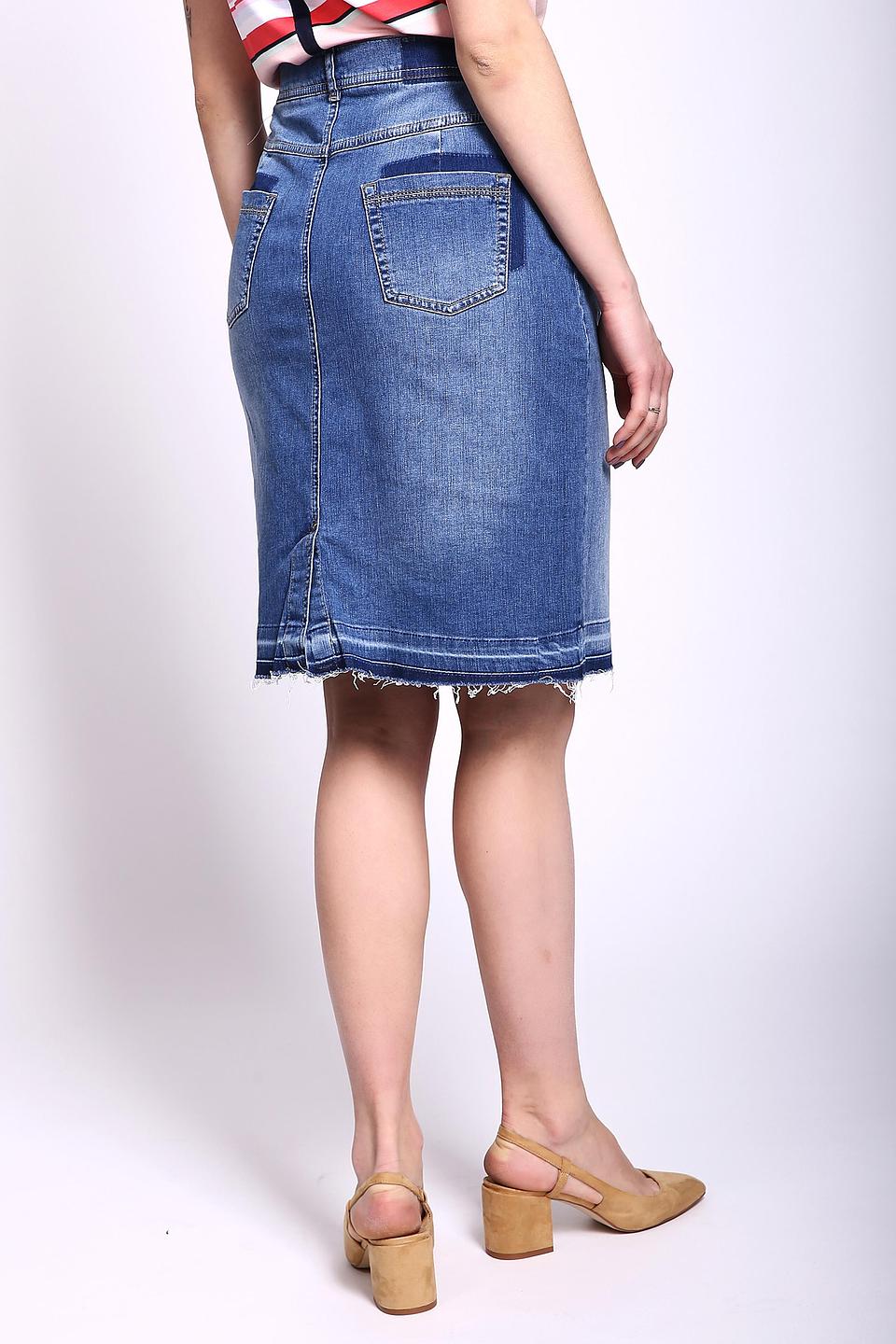 Юбка Gerry Weber деним синяя