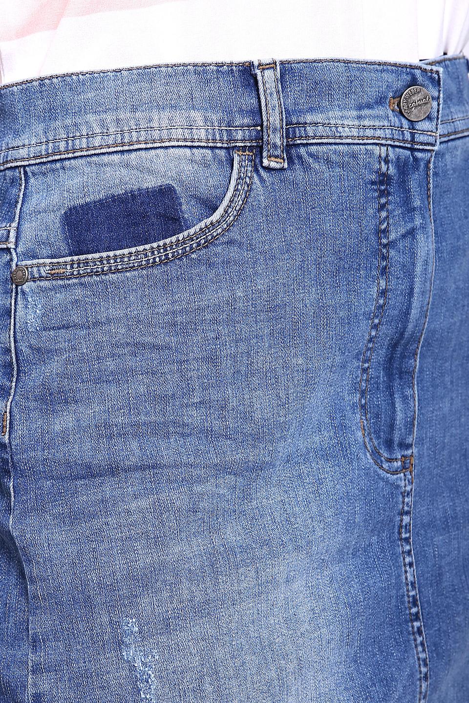 Юбка Gerry Weber деним синяя