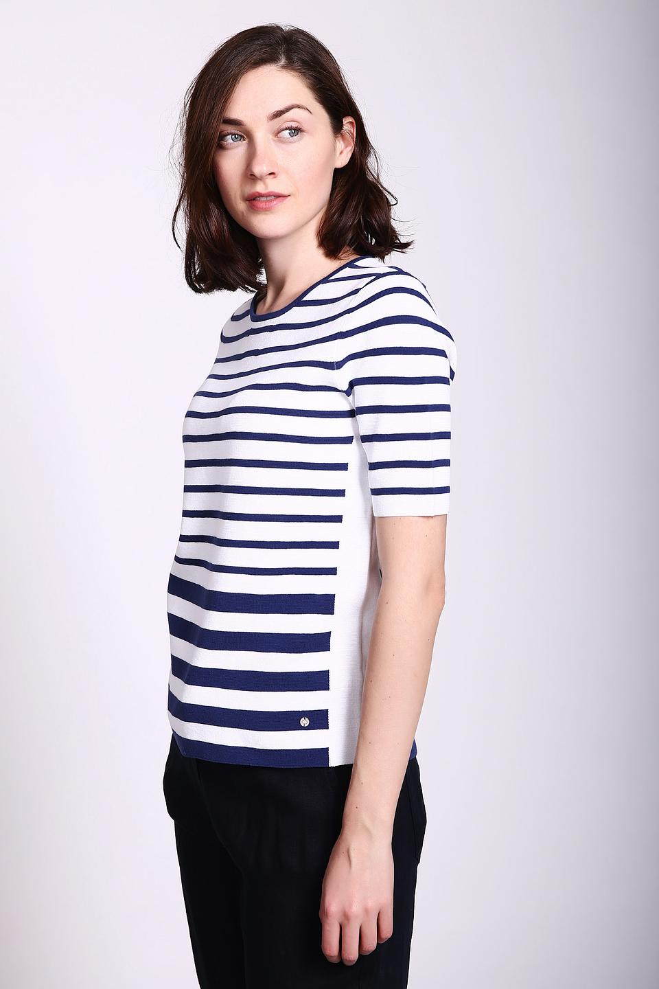 Пуловер Gerry Weber в полоску синий