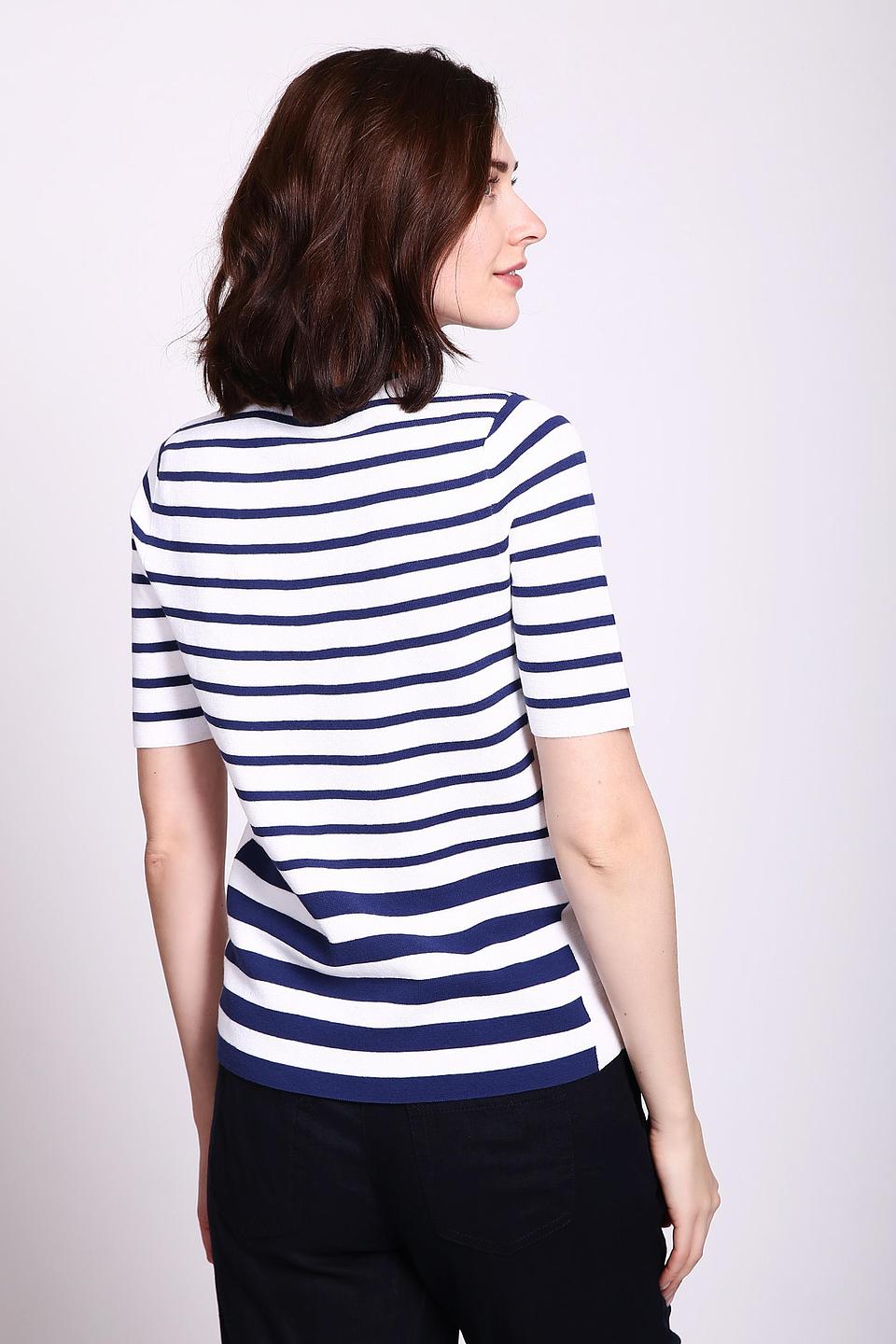 Пуловер Gerry Weber в полоску синий