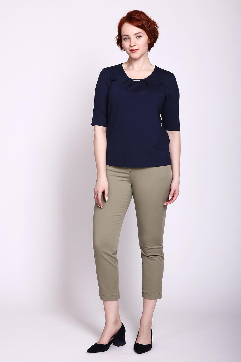 Брюки Gerry Weber хаки с вышивкой