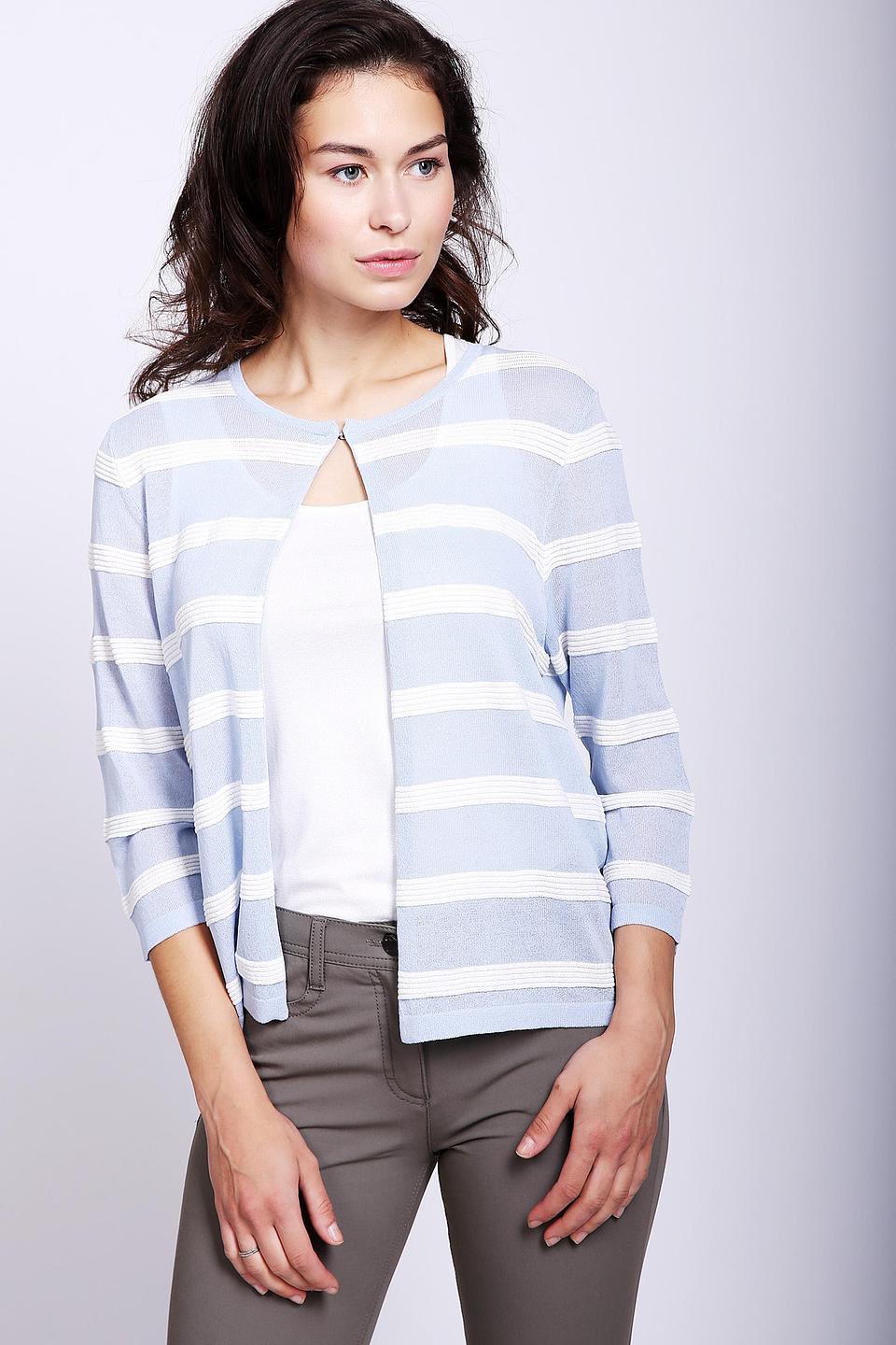 Жакет Gerry Weber в полоску голубой