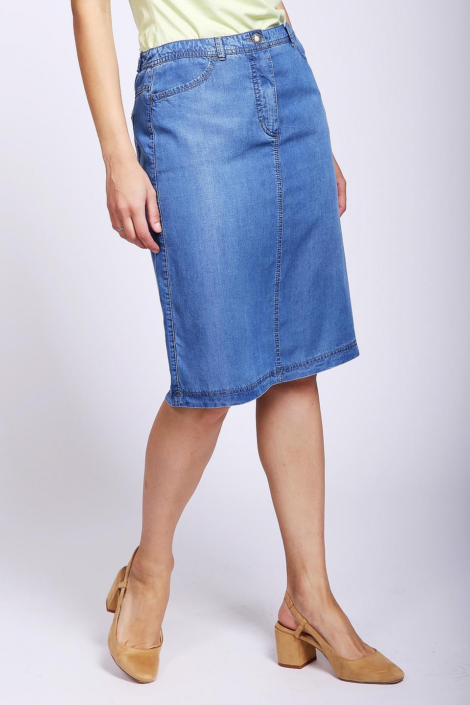 Юбка Gerry Weber деним синяя