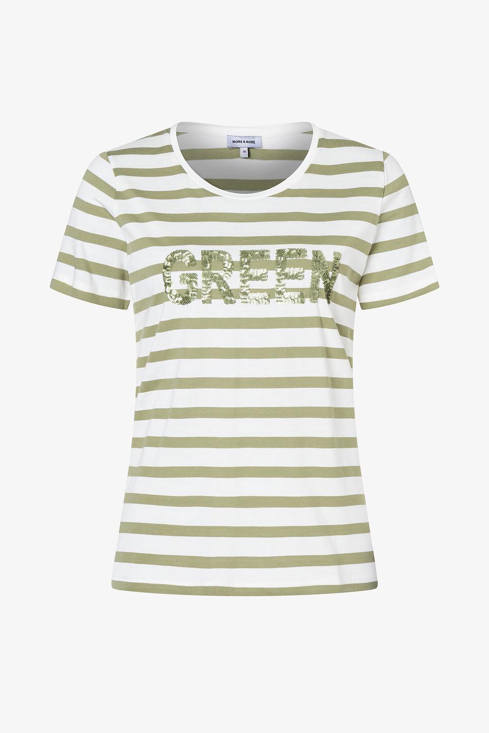 Футболка MORE and MORE в полоску