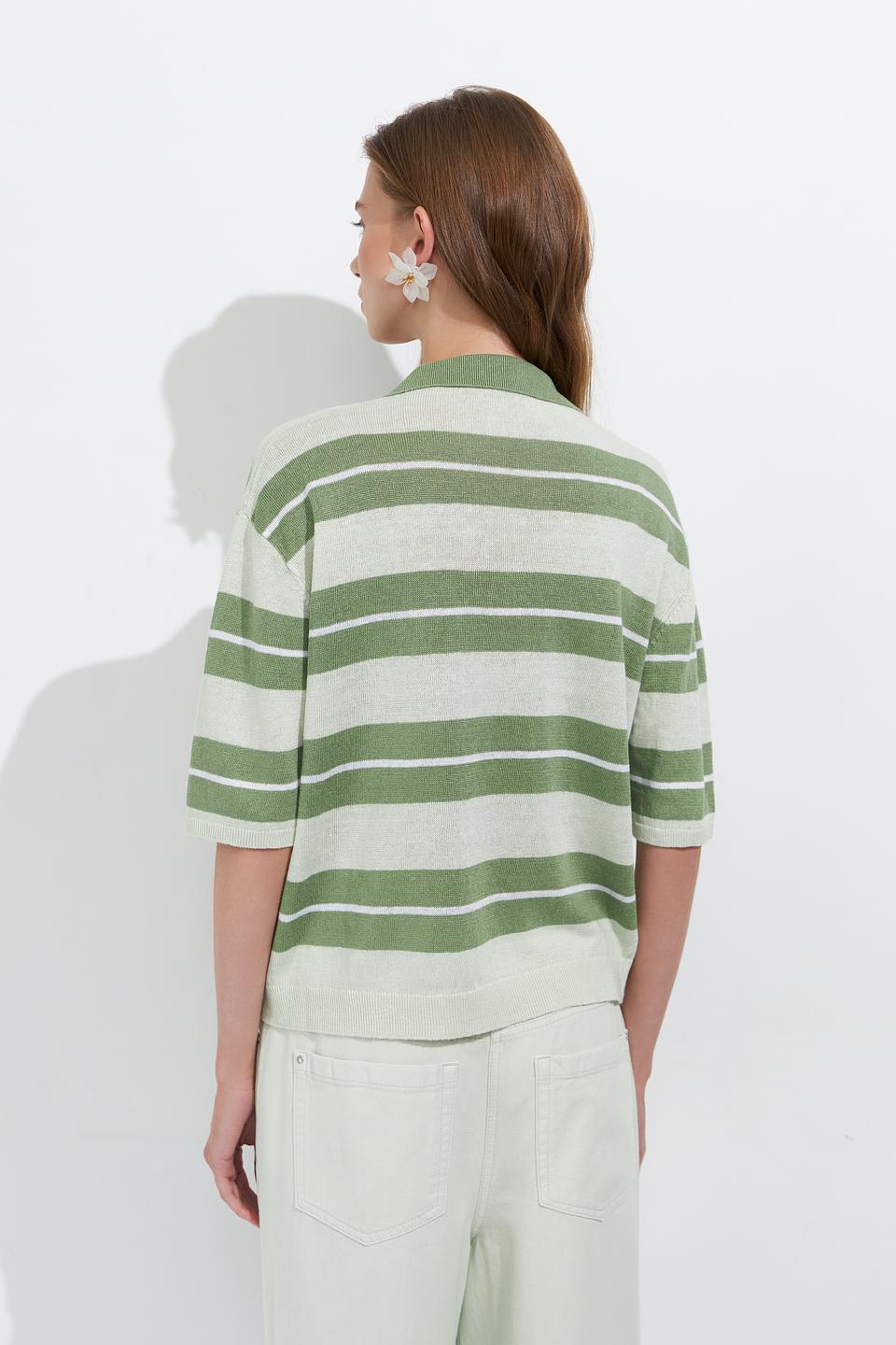 Пуловер Luisa Cerano в полоску