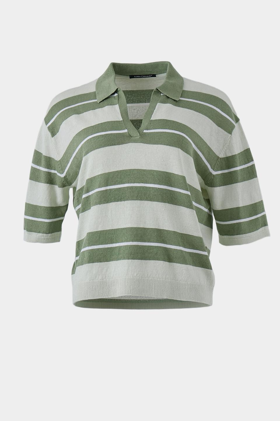 Пуловер Luisa Cerano в полоску