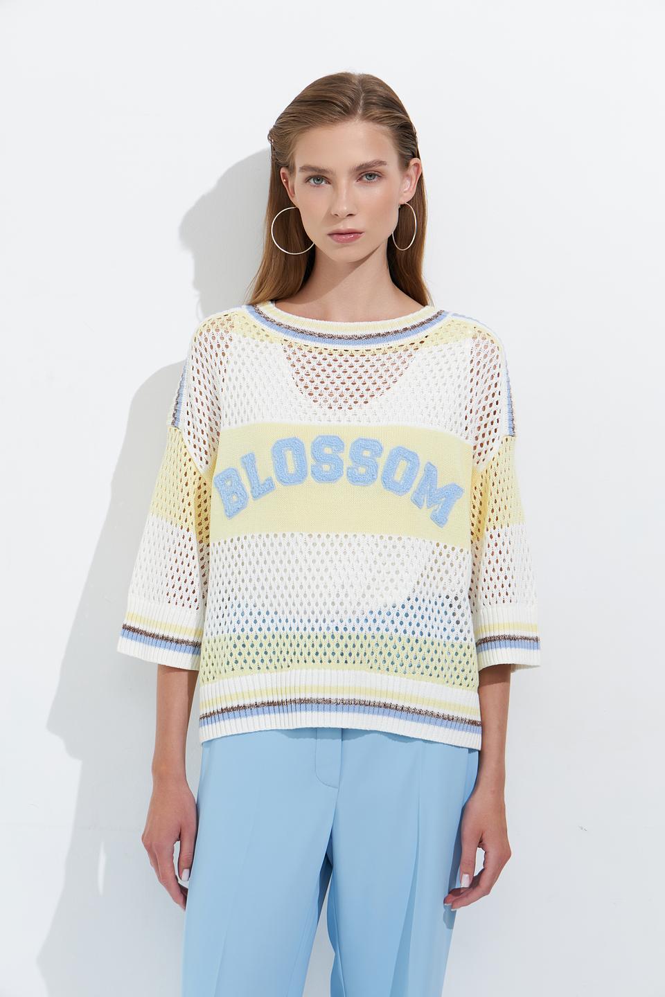 Пуловер Lecomte с вышивкой Blossom