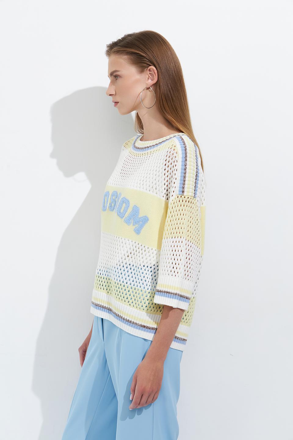 Пуловер Lecomte с вышивкой Blossom