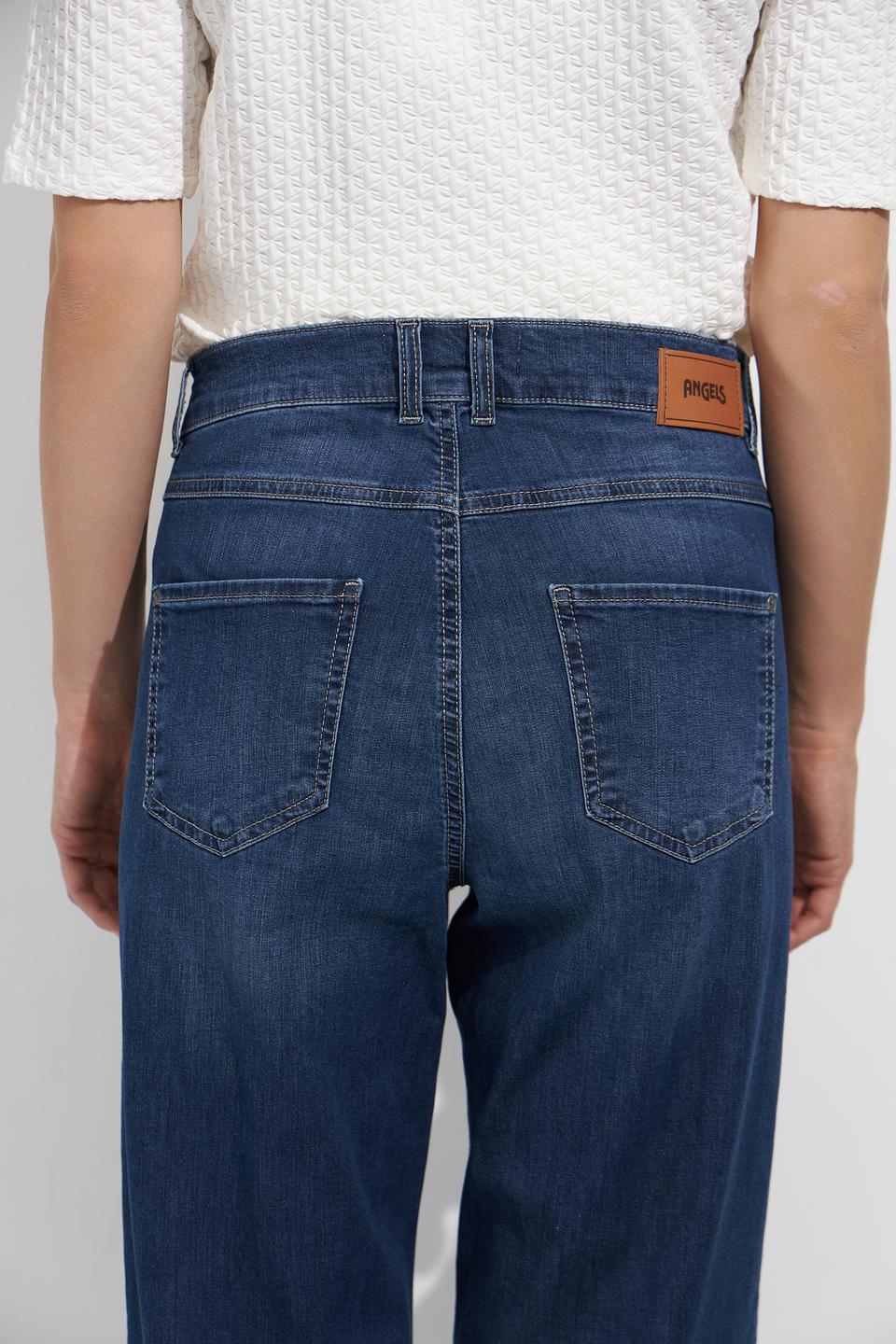 Джинсы Angels прямого кроя синие