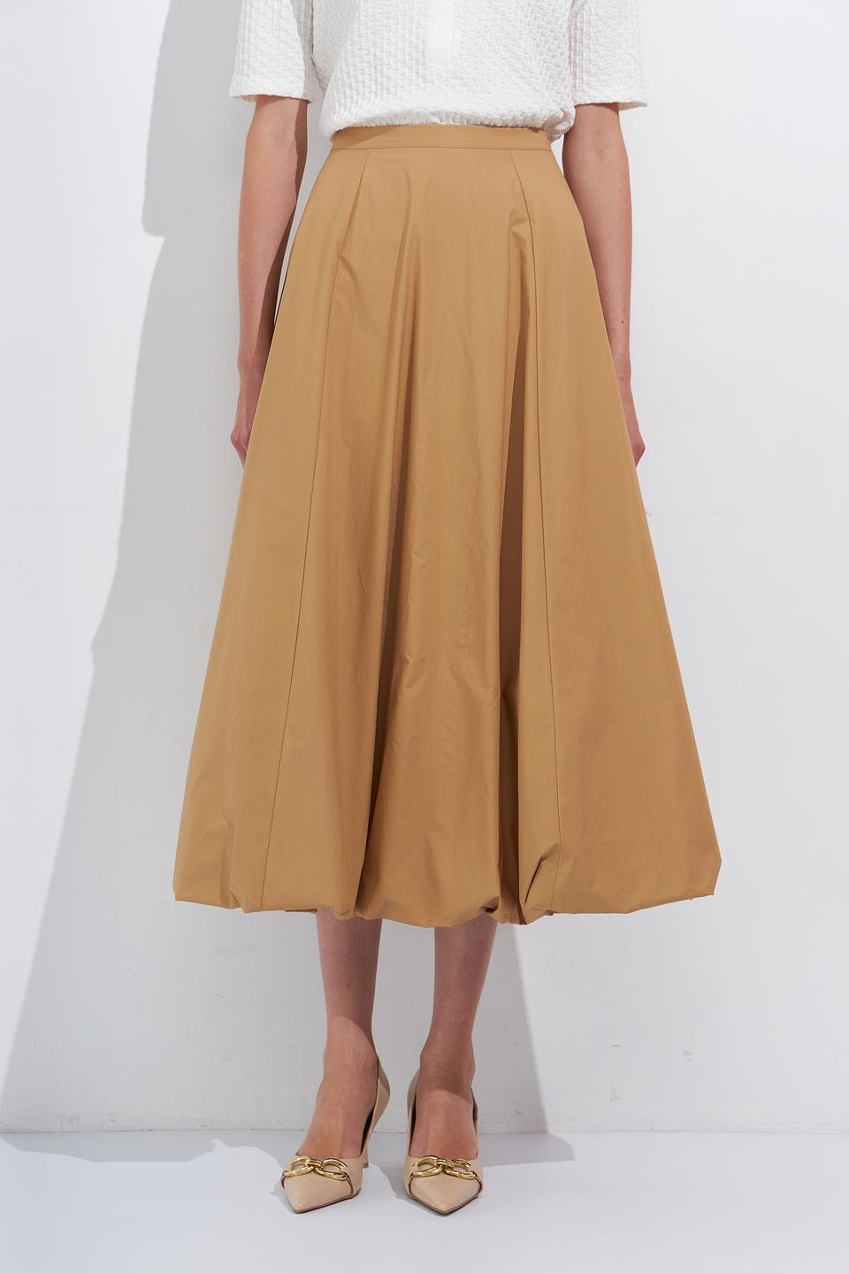 Юбка Zanetti расклешенная бежевая