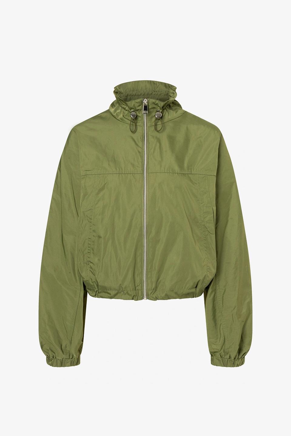 Куртка MORE and MORE оверсайз оливковая