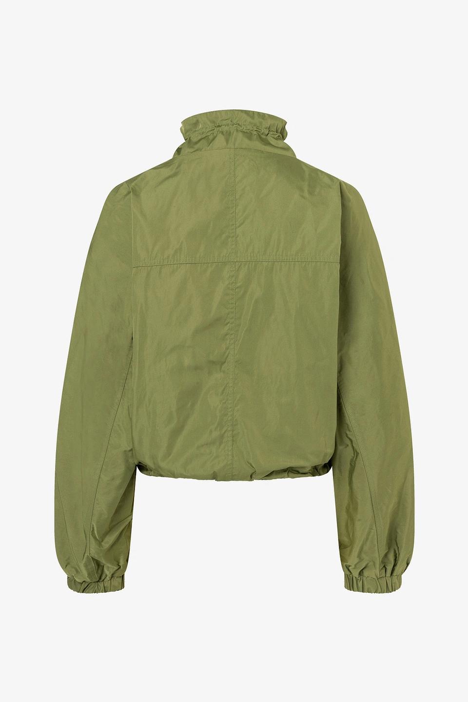 Куртка MORE and MORE оверсайз оливковая