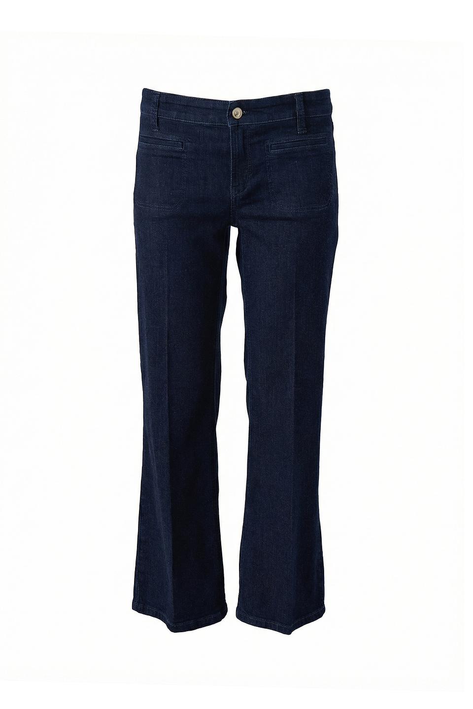 Джинсы Cambio клеш тёмно-синие