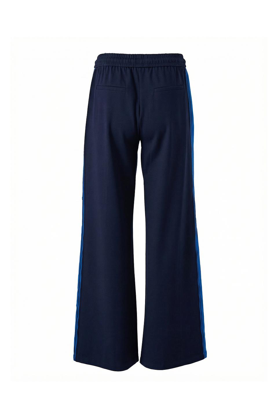 Брюки трикотажные Lecomte синие