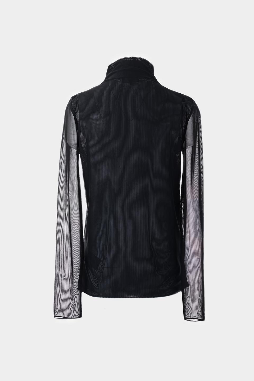 Пуловер Monari с кристаллами черный