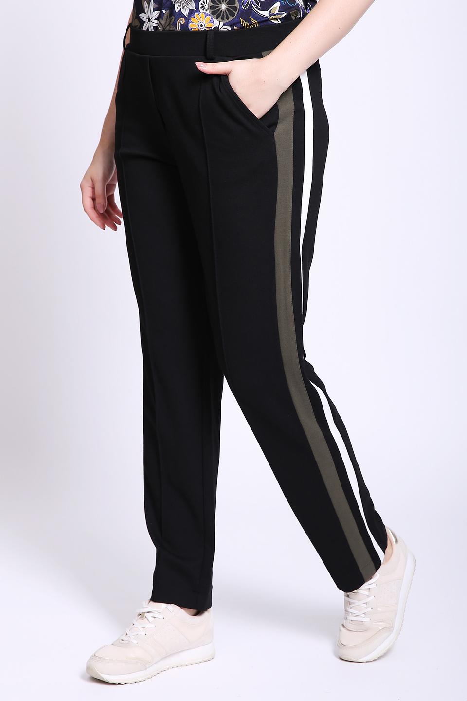 Брюки Gerry Weber EDITION чёрные со полосками