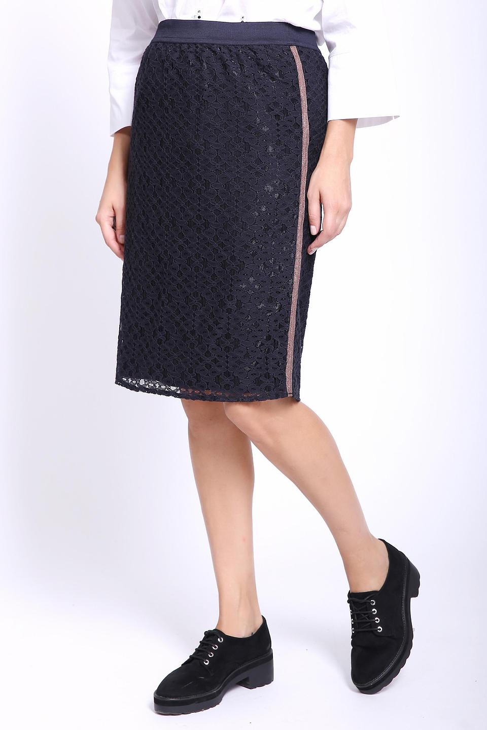 Юбка Gerry Weber с кружевом чёрная