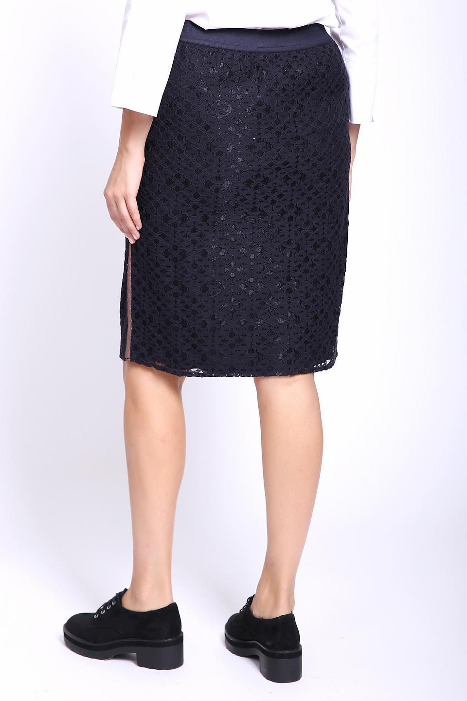 Юбка Gerry Weber с кружевом чёрная