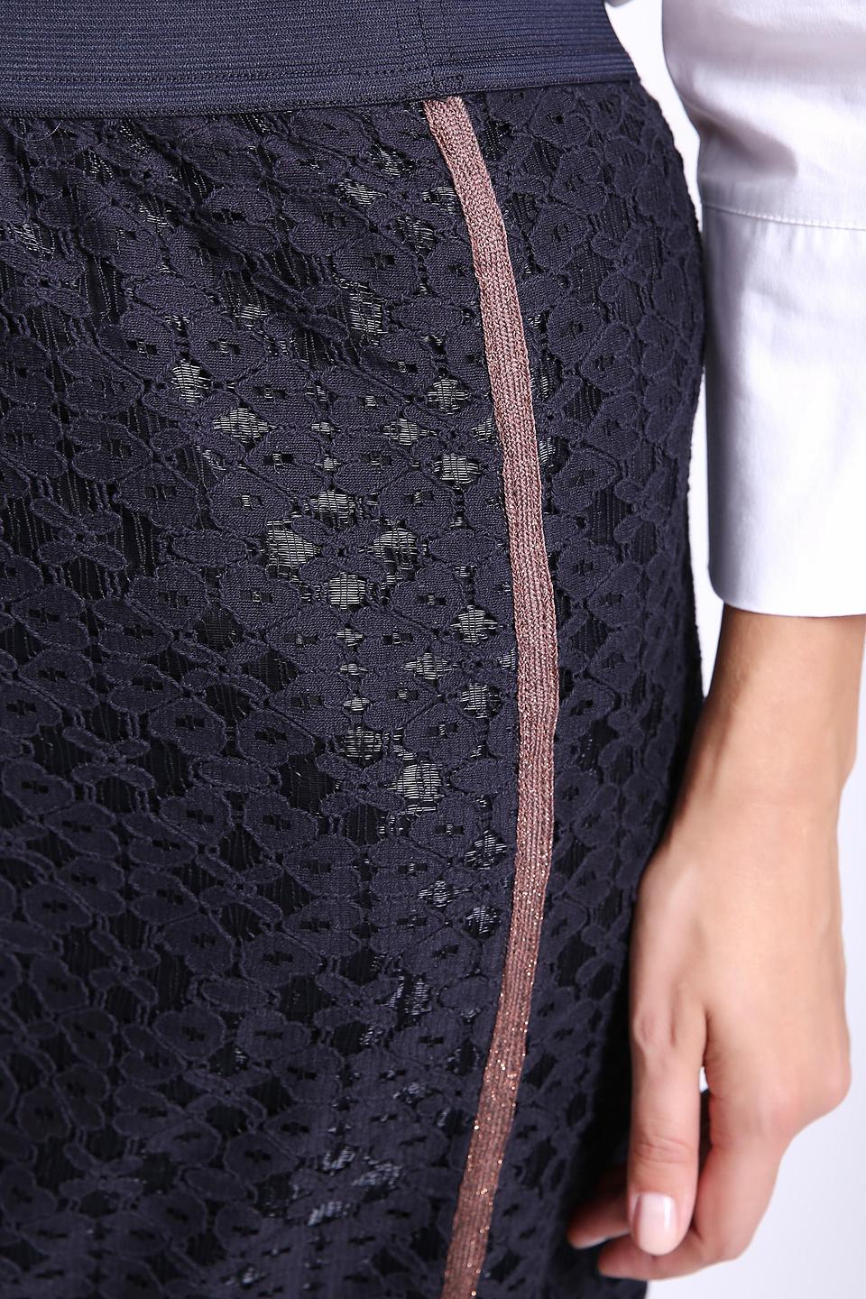 Юбка Gerry Weber с кружевом чёрная