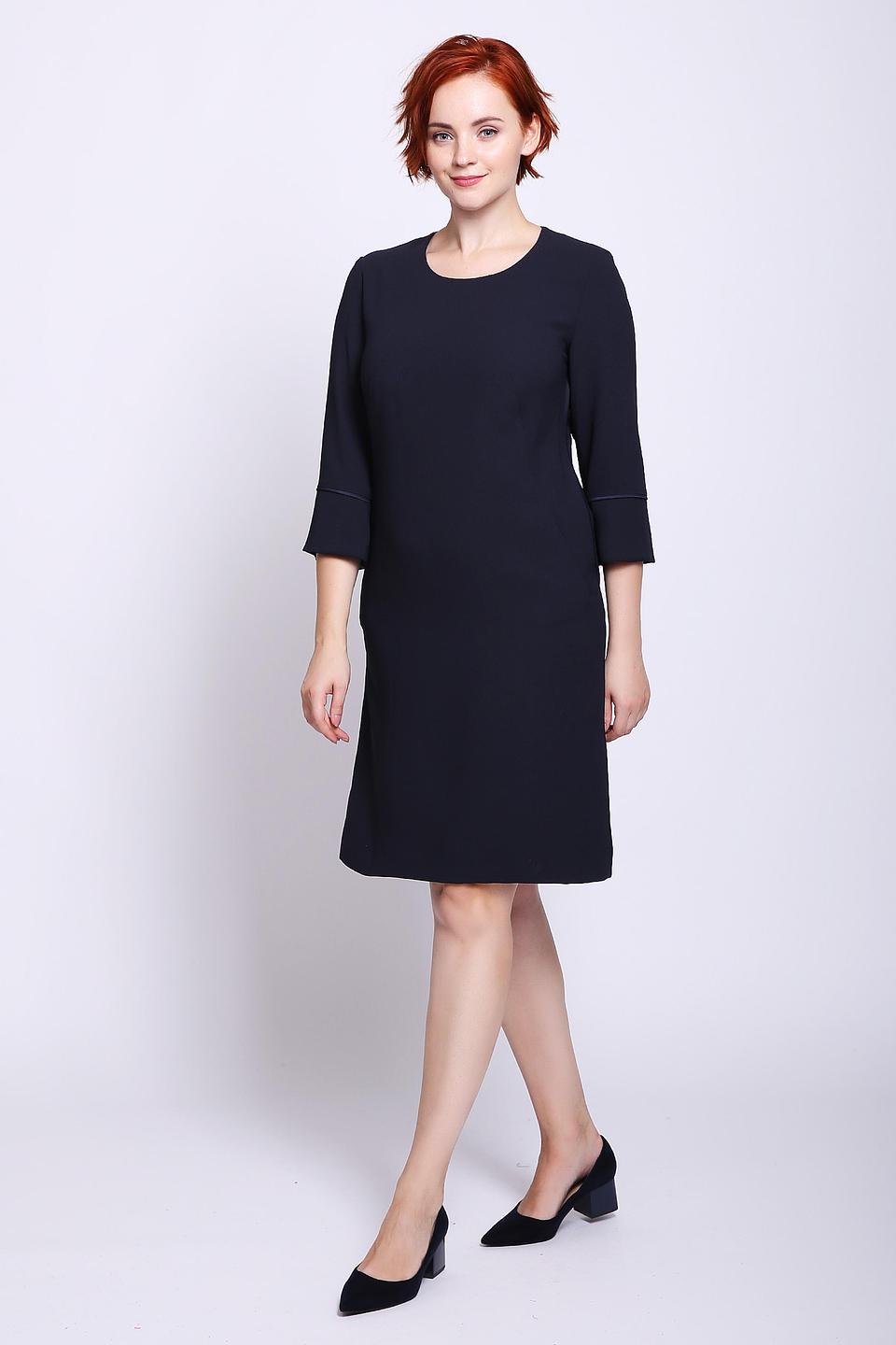 Платье Gerry Weber приталенное тёмно-синее