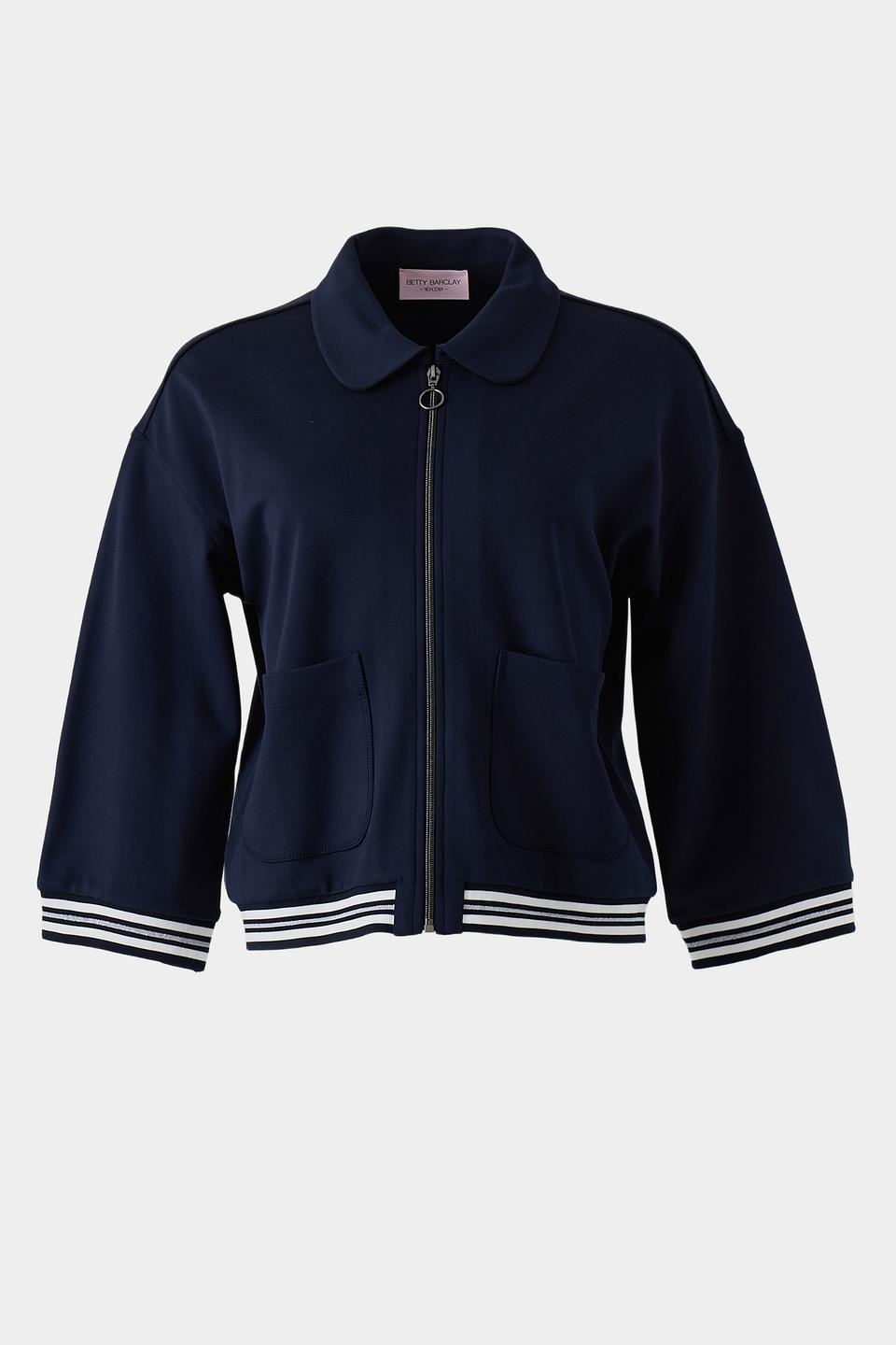 Жакет Betty Barclay темно-синий с полосками