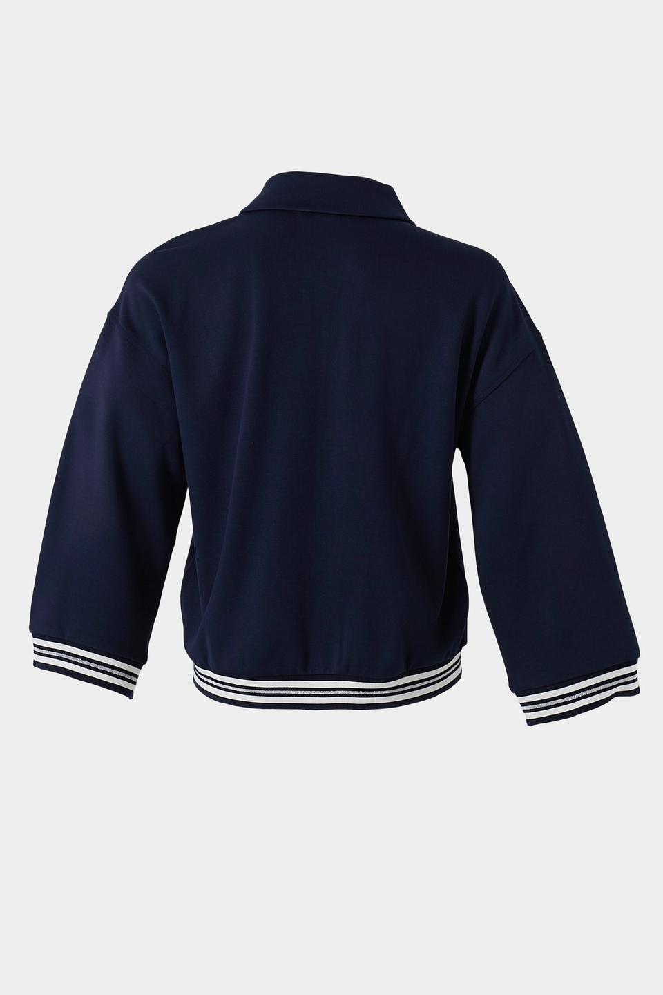 Жакет Betty Barclay темно-синий с полосками