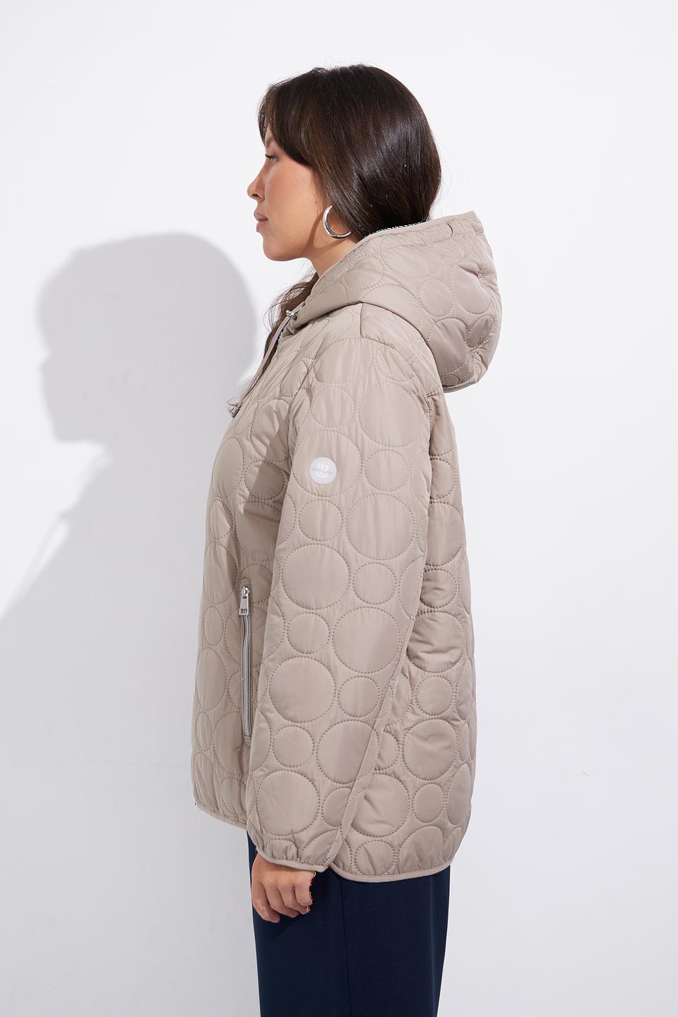 Куртка Lebek стеганая бежевая