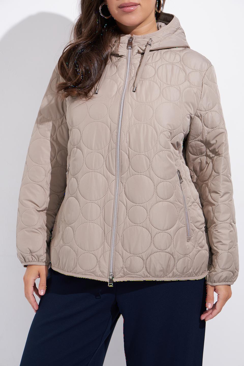 Куртка Lebek стеганая бежевая