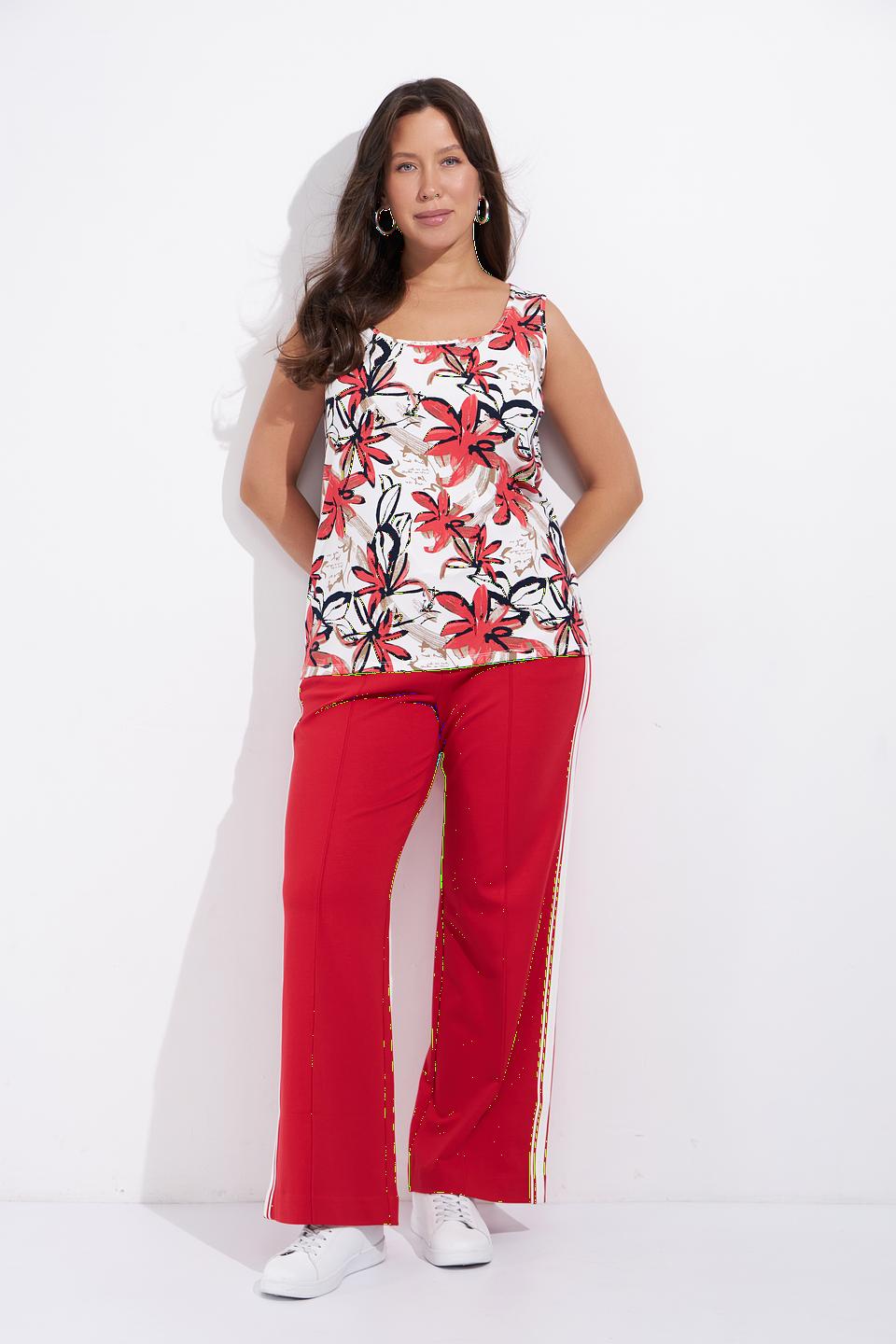 Топ Lebek с цветочным принтом