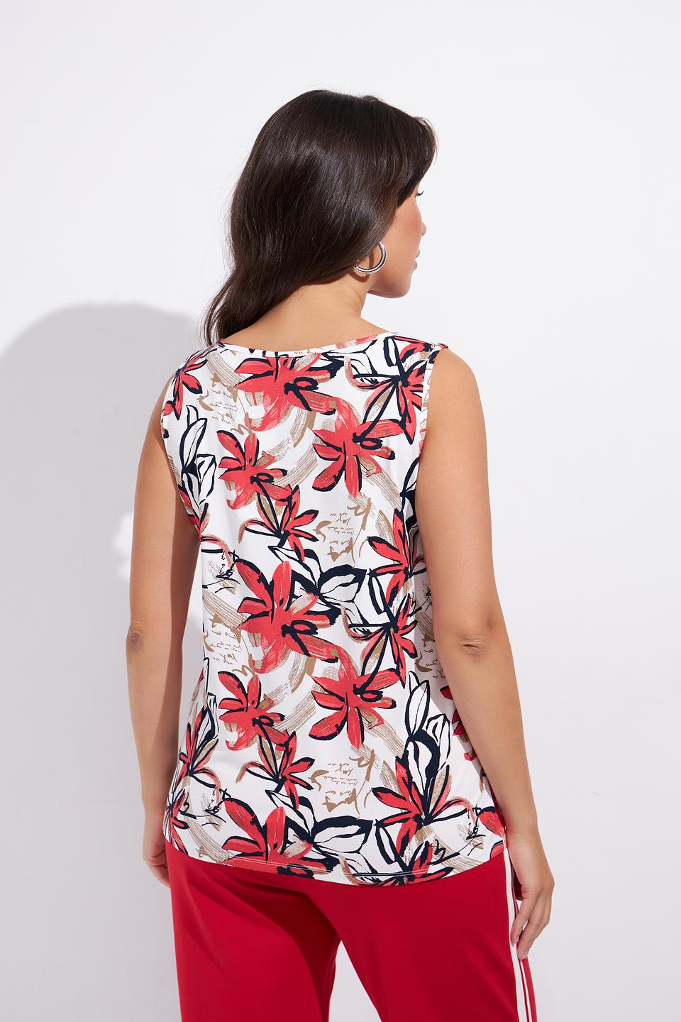 Топ Lebek с цветочным принтом