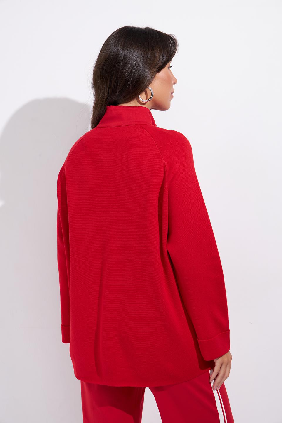 Жакет Olsen красный с отделкой