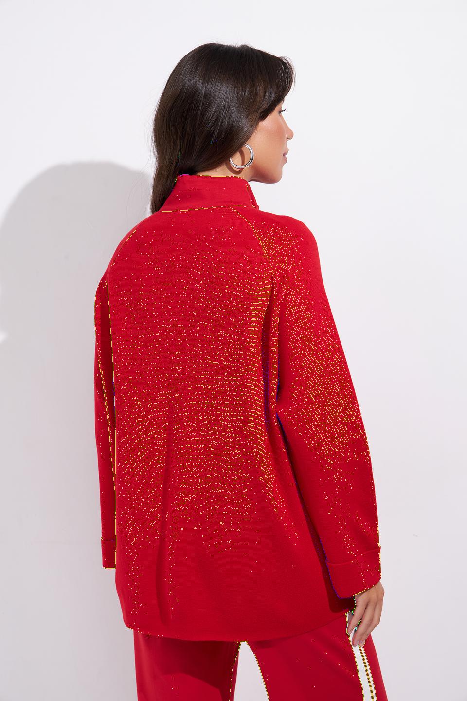 Жакет Olsen красный с отделкой