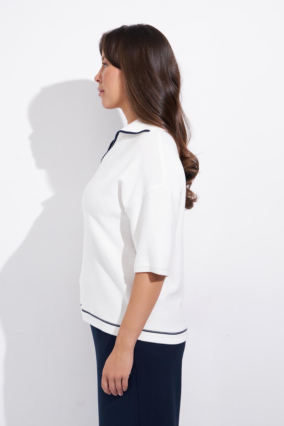 Пуловер Olsen с V-образным вырезом