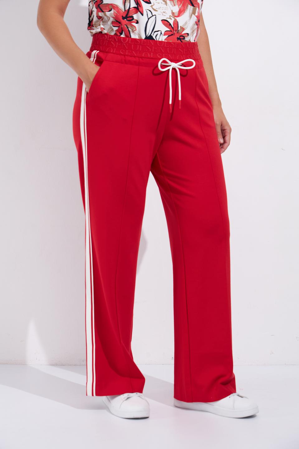 Брюки спортивные Olsen красные