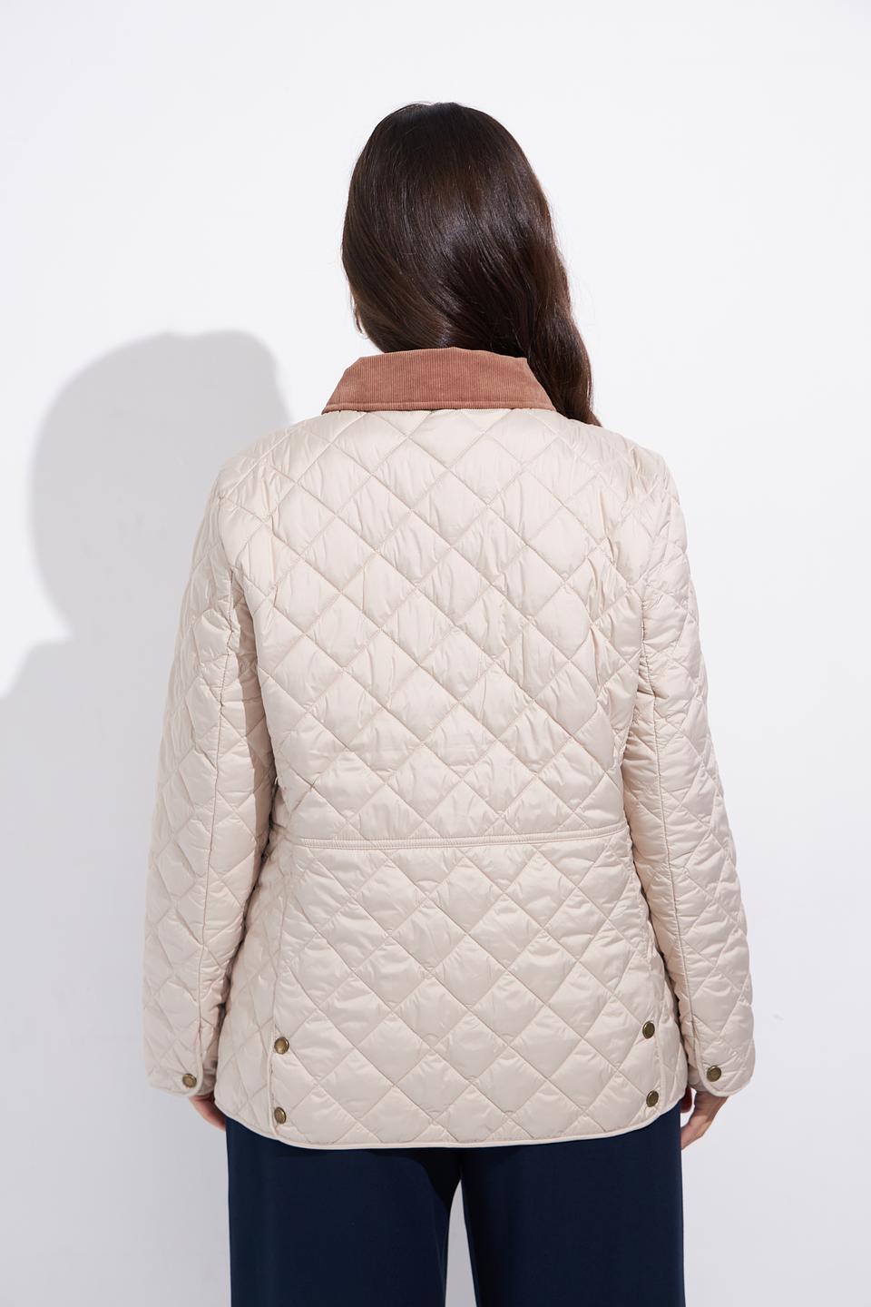 Куртка стеганая Betty Barclay бежевая