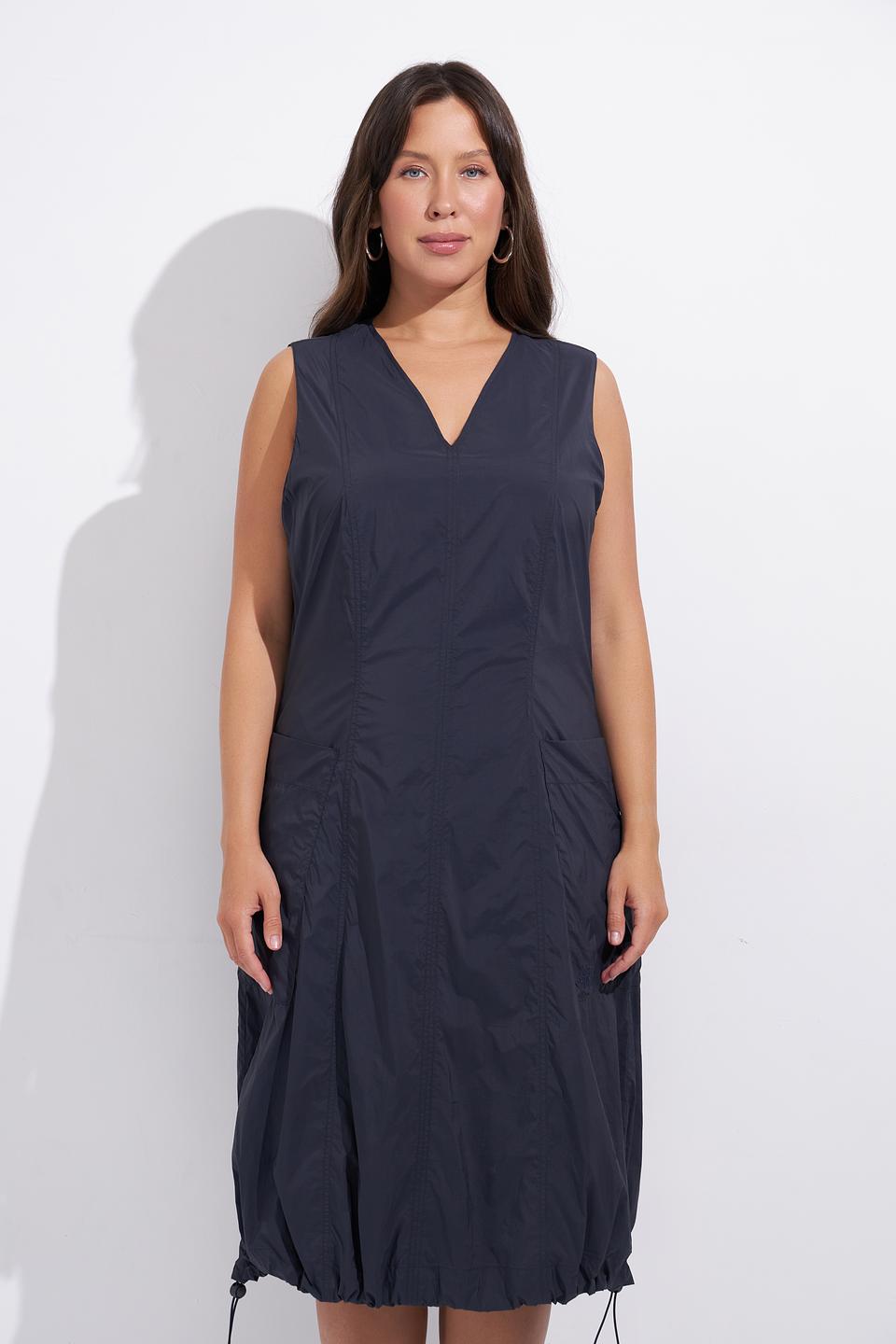 Платье Catnoir без рукавов тёмно-синее