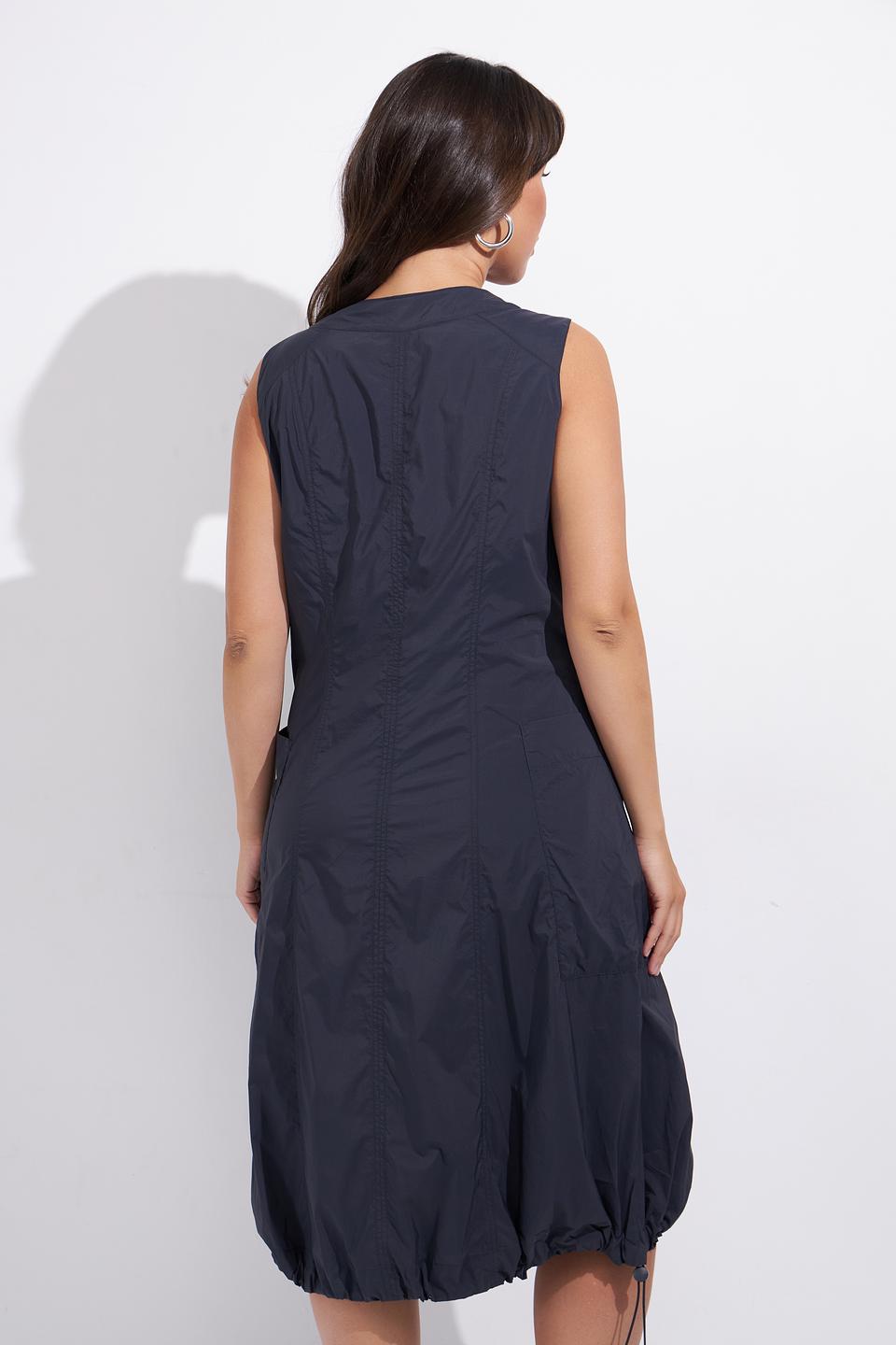 Платье Catnoir без рукавов тёмно-синее
