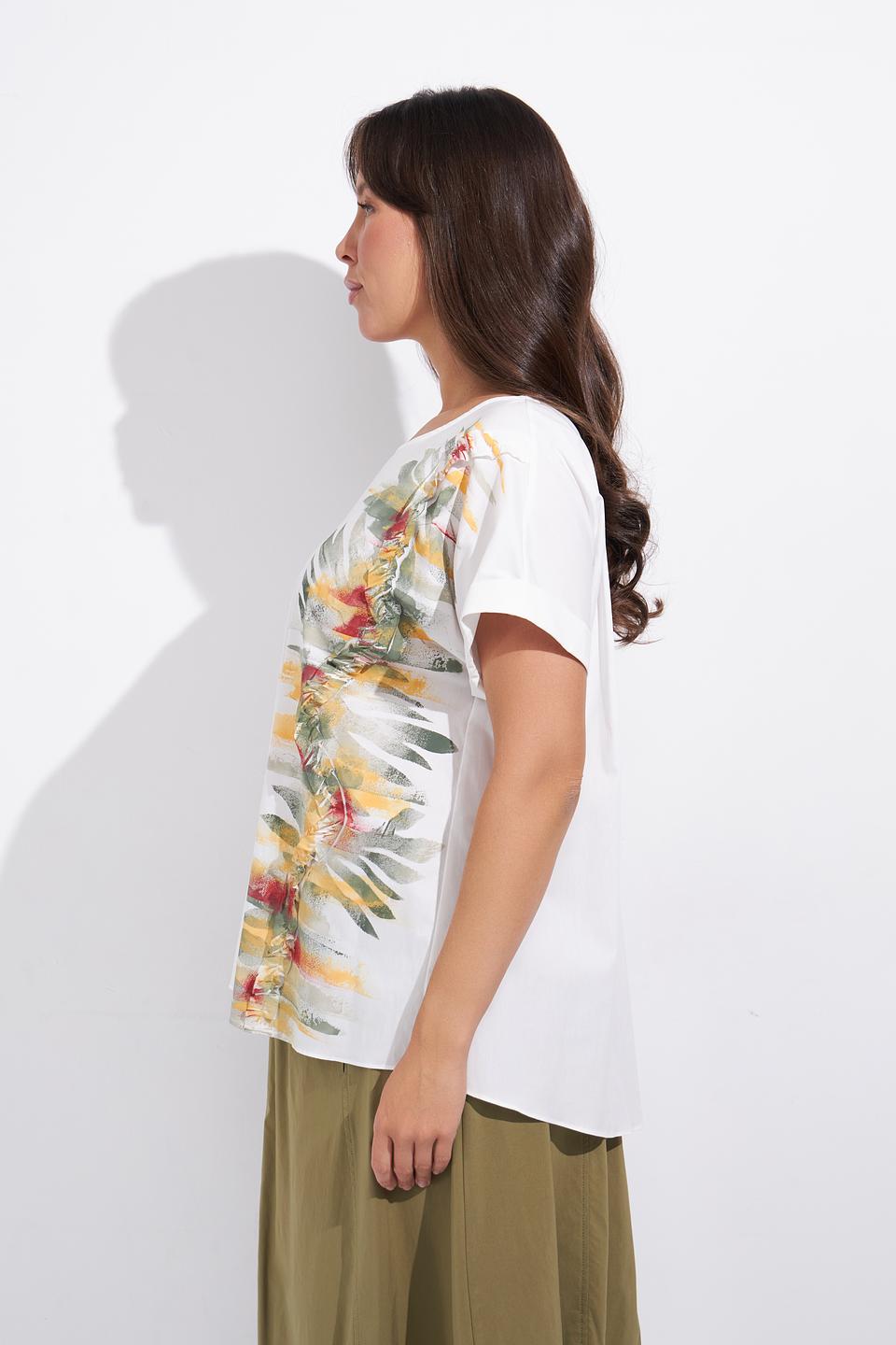 Блуза Gaia с тропическим принтом