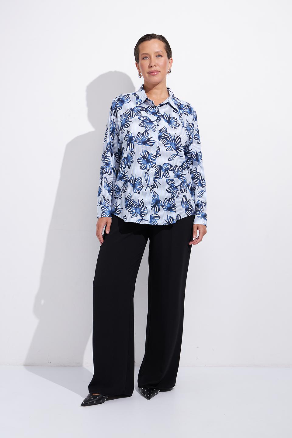 Блуза Olsen с цветочным принтом
