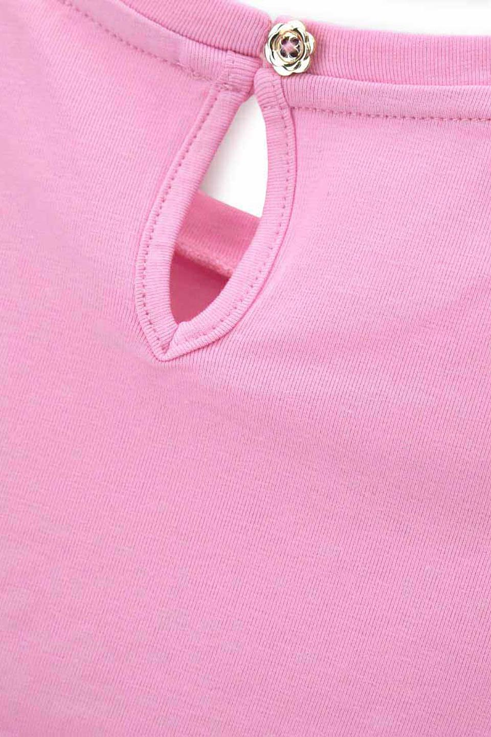 Футболка Original Marines розовая с аппликацией