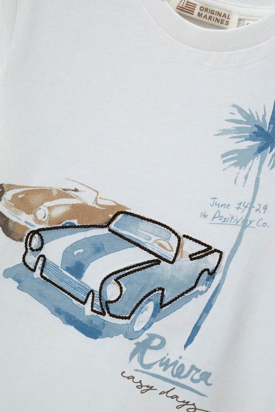 Футболка Original Marines с принтом