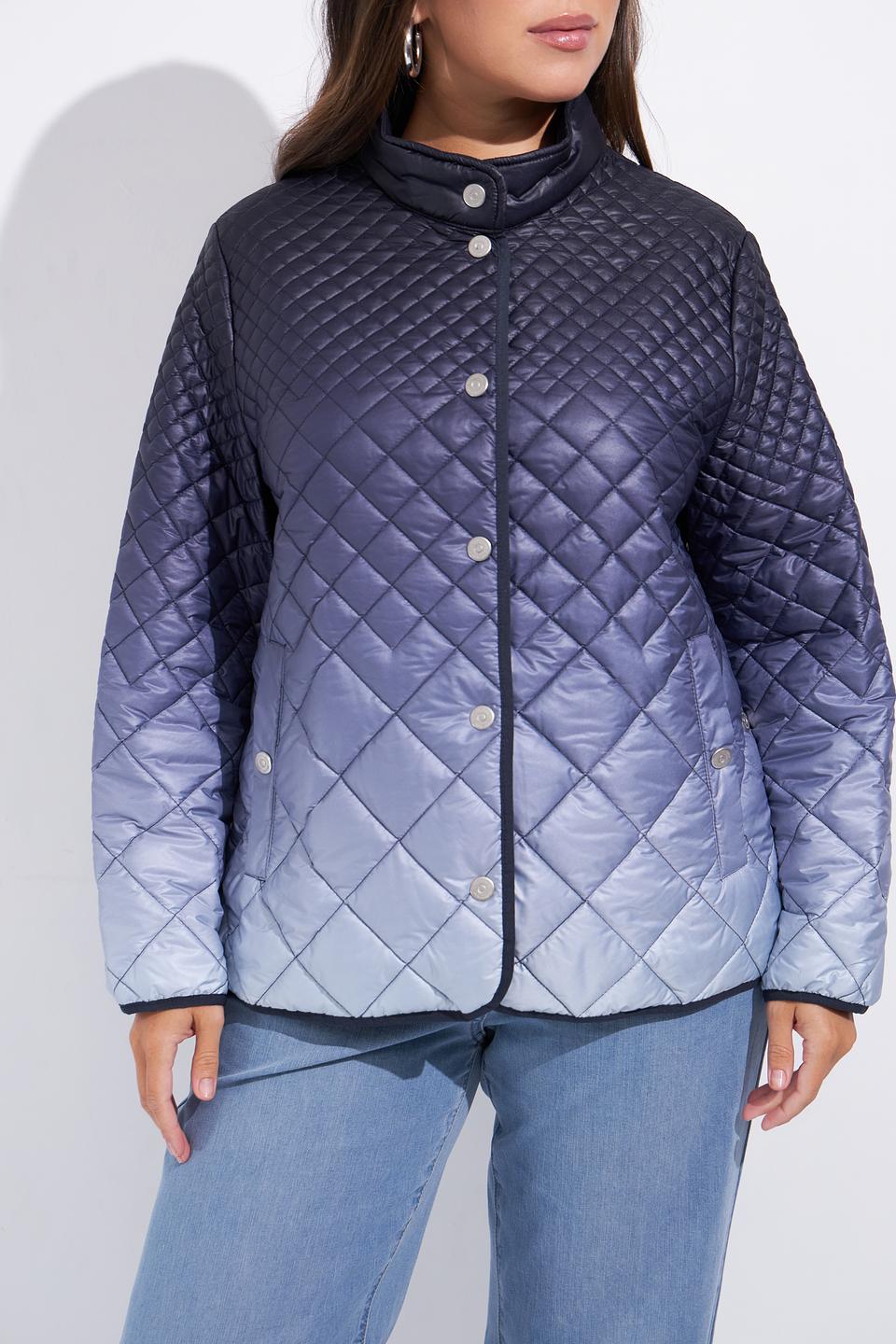 Куртка Lebek стеганая градиент