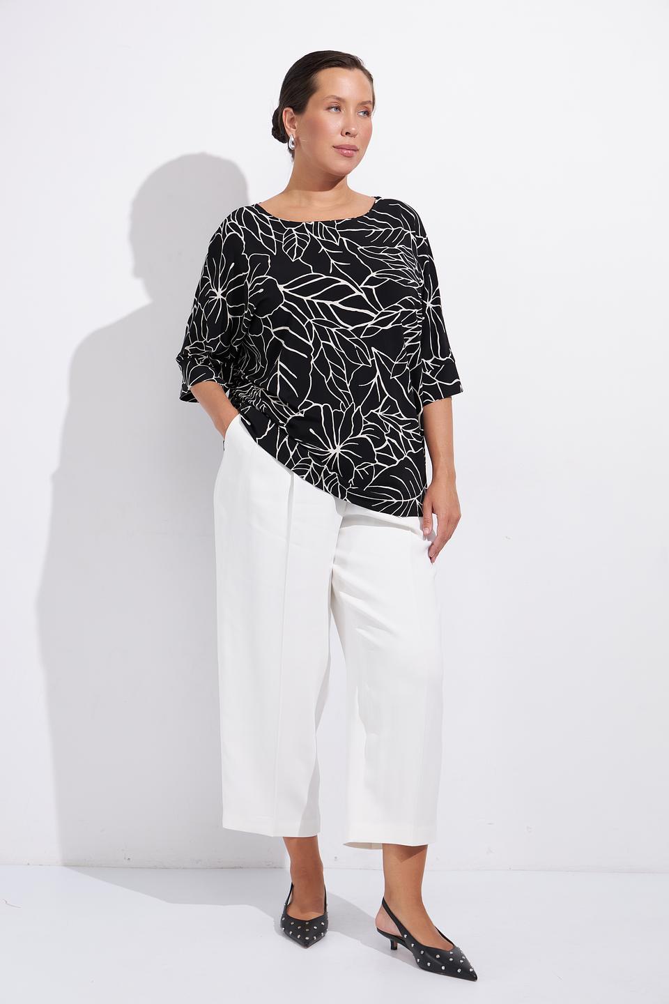 Блуза Gaia с тропическим принтом