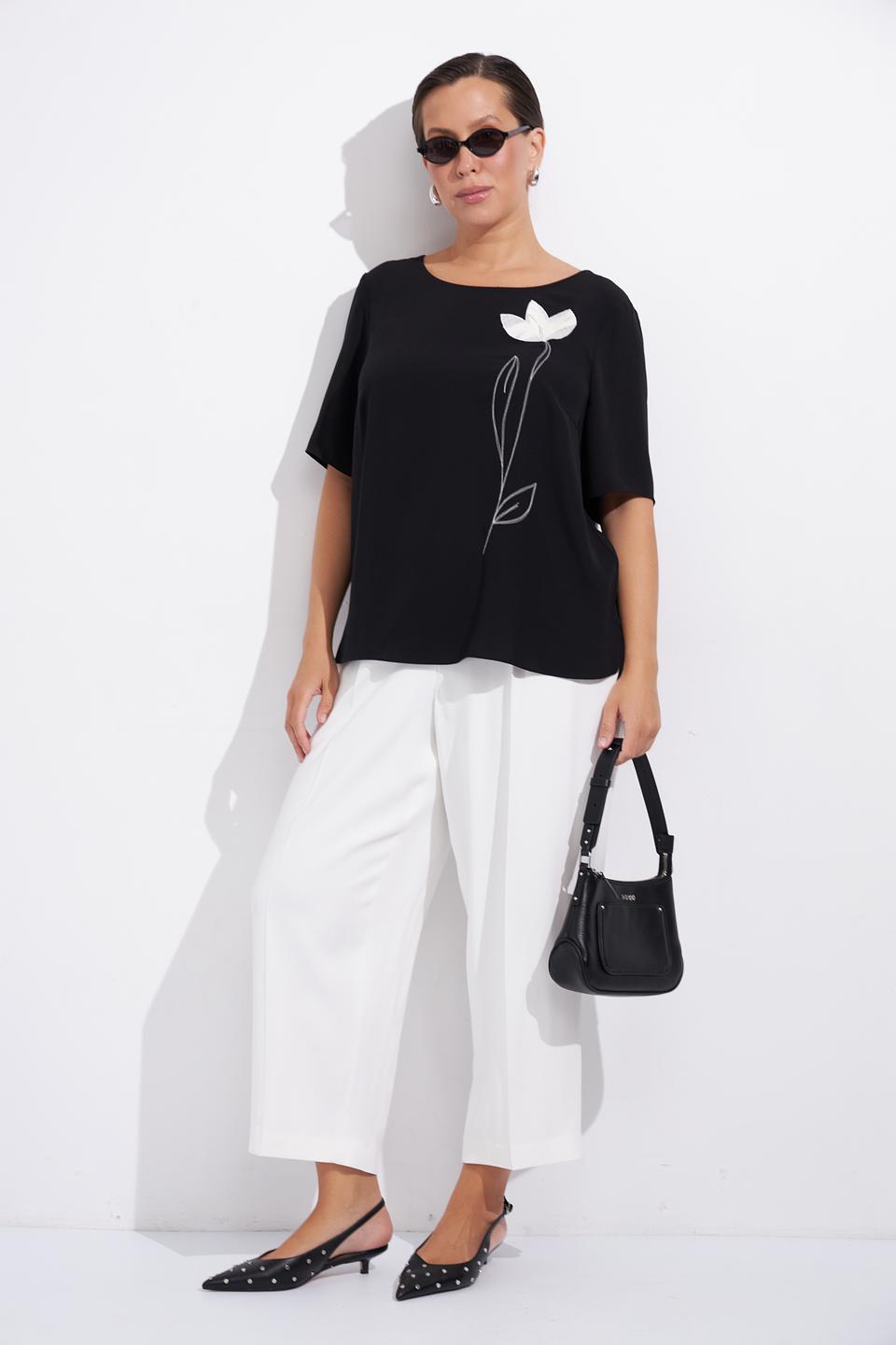 Блуза Gaia с цветочным принтом